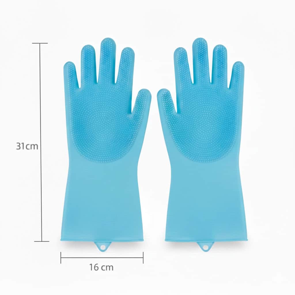 Gants de Toilettage pour Chien – Massage, Bain et Anti-Poils