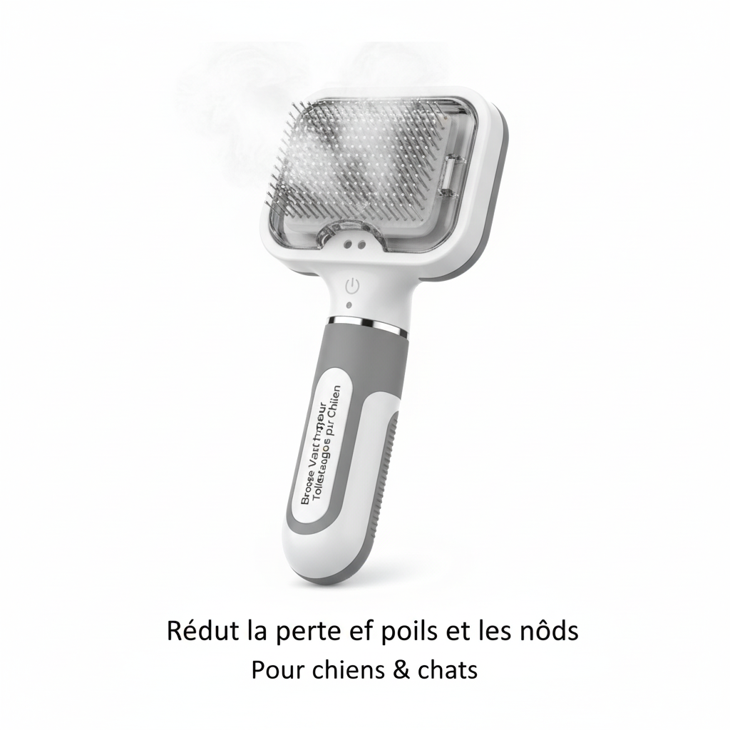 Steam Spray Dog Grooming Brush Unique Steam Brush For Dogs Luxury Grooming Brush Dog Steam Brush C