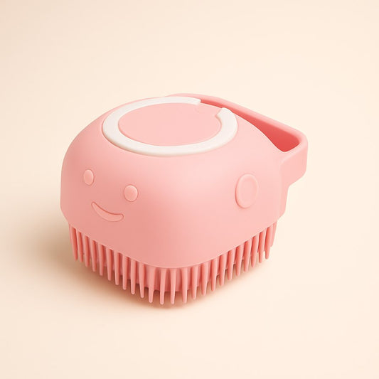 New Bath Massage Brush Bathroom Multifunctional Puppy Big Dog Cat Soft Safety Silicone Pet Accessories for Dogs Cats Tools