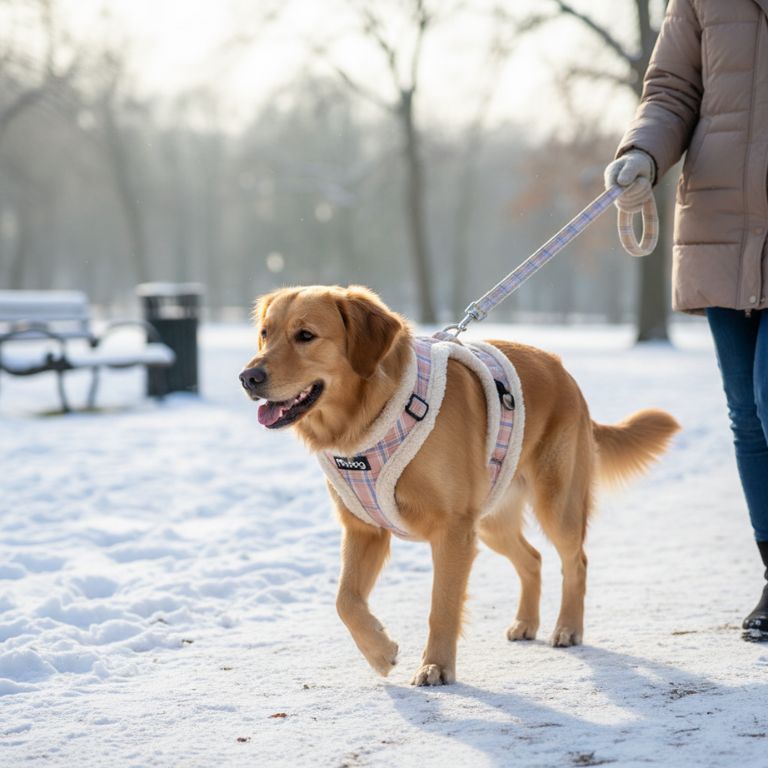 Winter Warm Dog Harness Vest Soft Padded Pet Chihuahua Puppy Harness Leash Set Adjustable For Small Medium Dogs French Bulldog