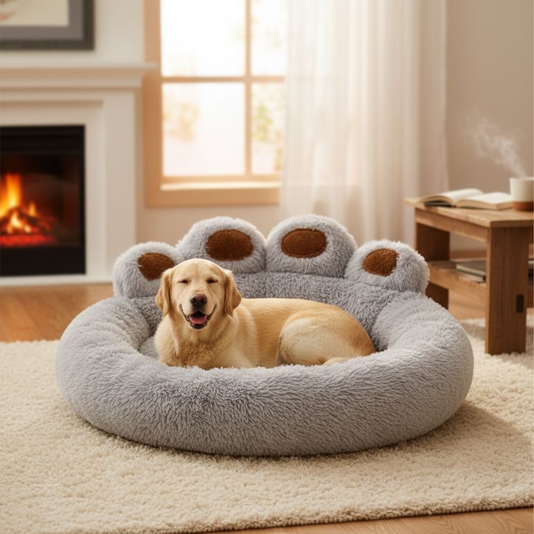 panier doux pour chien​