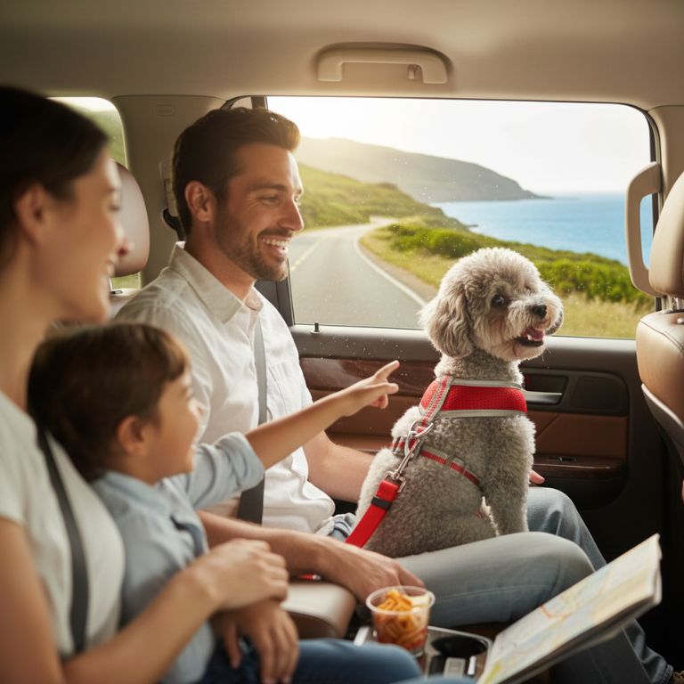 Ceinture Sécurité Chien Voiture – Attache Réglable Auto