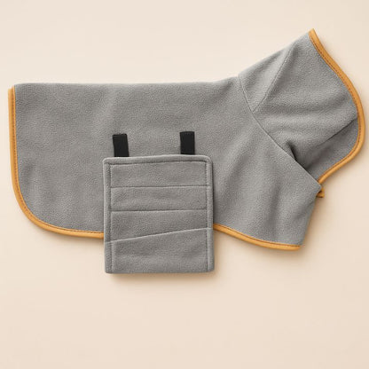 Dog Bathrobe Absorbent Pet Quick Drying Bath Towel Dog Bath Towel Large Small Dogs Clean Absorbent Bathrobe Pet Supplies