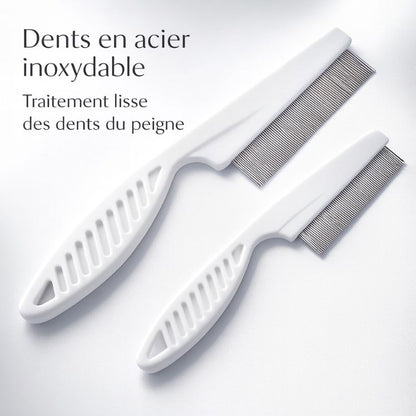 Professional Flea Comb for Dogs and Cats, Effective Grooming Tool for Removing Fleas and Ticks