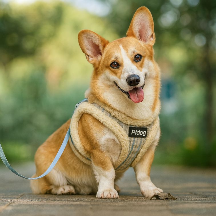 Winter Warm Dog Harness Vest Soft Padded Pet Chihuahua Puppy Harness Leash Set Adjustable For Small Medium Dogs French Bulldog