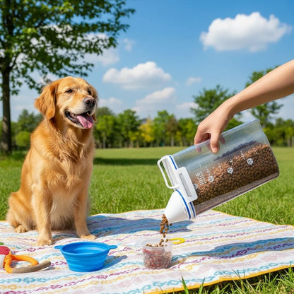 Conteneur à Croquette pour Chien – Conservation Fraîche et Pratique