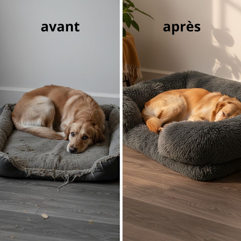 Gros Panier pour Chien – Confort Spacieux pour Grands Chiens