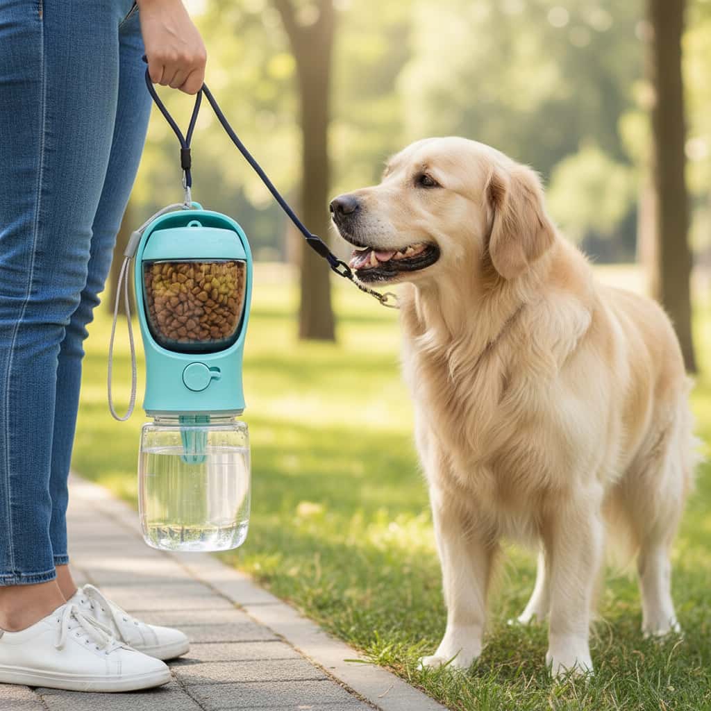 bouteille d'eau portable pour chien