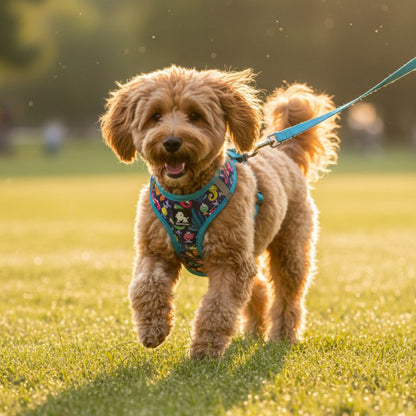 Truelove Pet Harness Soft Air Mesh Adjustable Reflective Pet Vest Small and Medium Breeds No Pull Adjustable Dog Harness TLH3016