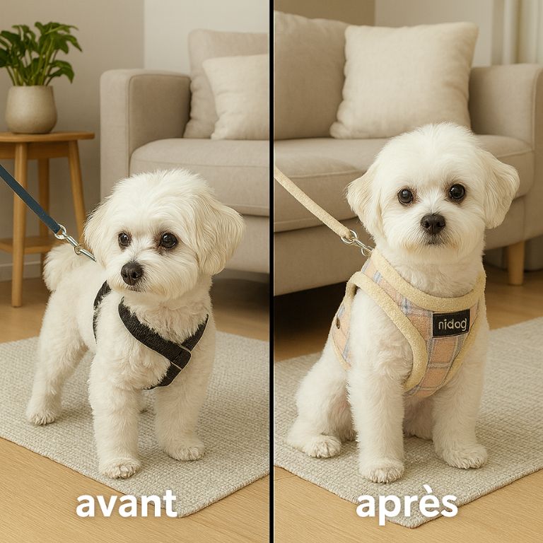 Winter Warm Dog Harness Vest Soft Padded Pet Chihuahua Puppy Harness Leash Set Adjustable For Small Medium Dogs French Bulldog