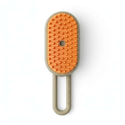 Brosse Vapeur pour Chien & Chat – Massage et Anti-Poils