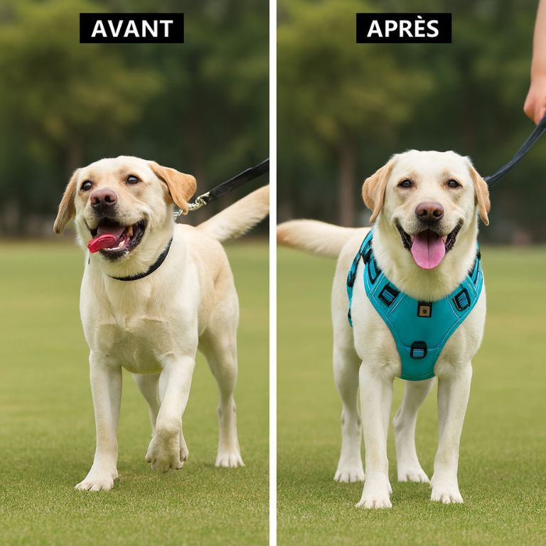 harnais maintien chien