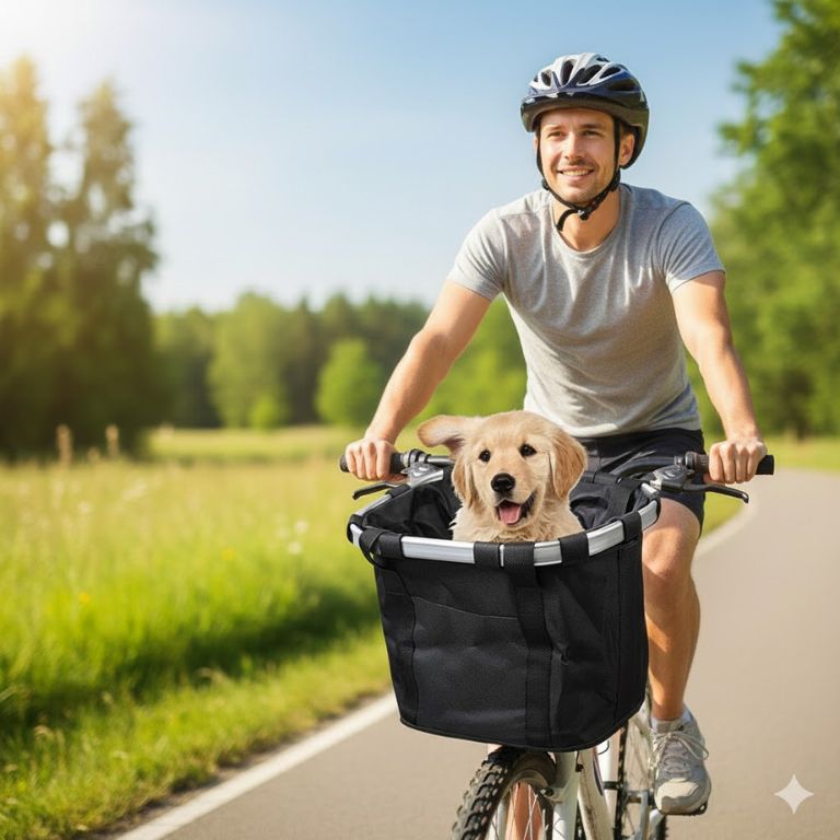 panier pour chien vélo