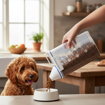 Conteneur à Croquette pour Chien – Conservation Fraîche et Pratique