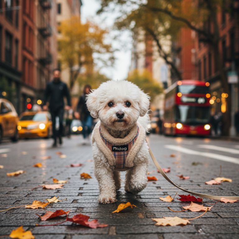 Winter Warm Dog Harness Vest Soft Padded Pet Chihuahua Puppy Harness Leash Set Adjustable For Small Medium Dogs French Bulldog