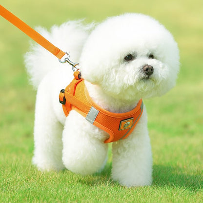 Adjustable Pet Dog Cat Harness and Leash Set Harness for Dogs Cats Vest Harness Puppy Dog Kitten Lead Cat Collar Pet Accessories