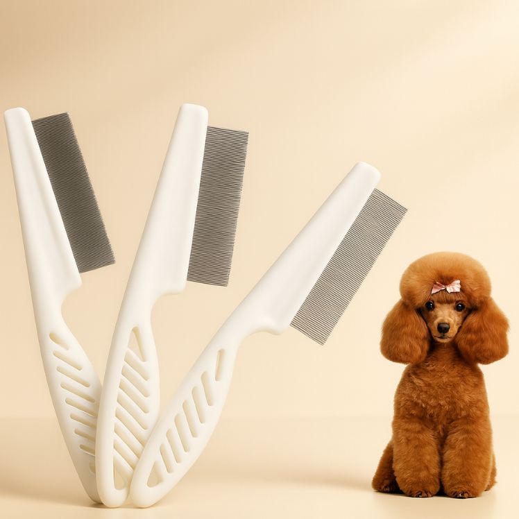 Professional Flea Comb for Dogs and Cats, Effective Grooming Tool for Removing Fleas and Ticks