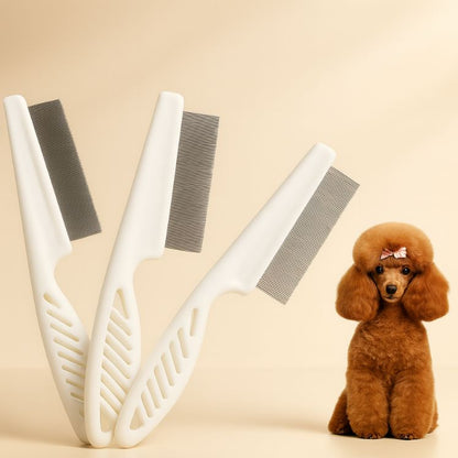 Professional Flea Comb for Dogs and Cats, Effective Grooming Tool for Removing Fleas and Ticks