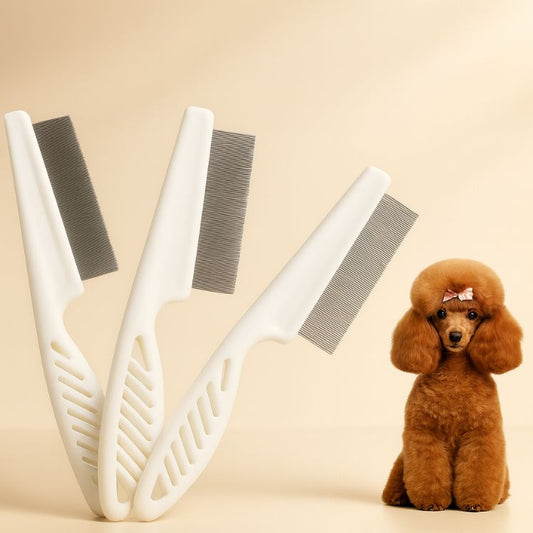 Professional Flea Comb for Dogs and Cats, Effective Grooming Tool for Removing Fleas and Ticks