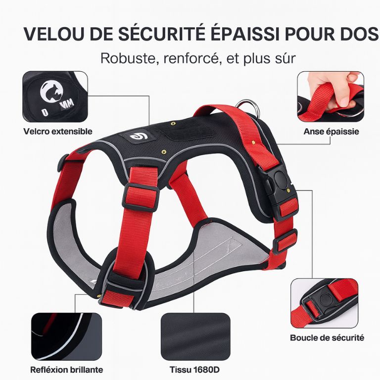 Dog Harness Reflective Midium Large Dogs Tactical Vest Big 1680D Waterproof Oxford Cloth Dog Harnesses Pet Accessoires Supplies