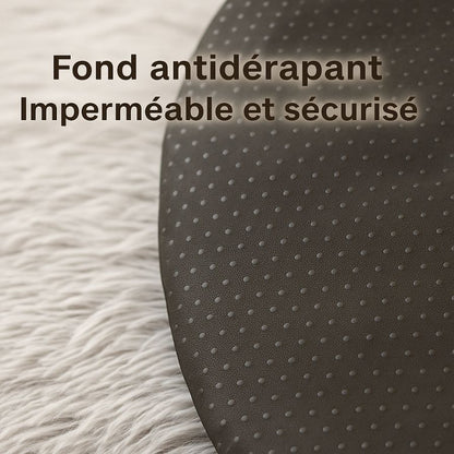 Fluffy Dog Bed Plush Kennel