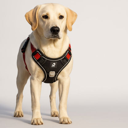 Dog Harness Reflective Midium Large Dogs Tactical Vest Big 1680D Waterproof Oxford Cloth Dog Harnesses Pet Accessoires Supplies