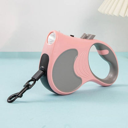 5m Dog Leash for Small Dogs Cat With lights For Small Medium Large Dogs Cats Automatic Retractable Durable Pet Supplies