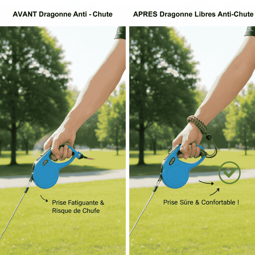 Hand Free Dog Leash Anti-Fall Wrist Strap Adjustable Wristband For Retractable Puppy Traction Rope Chihuahua Yorkie Accessories