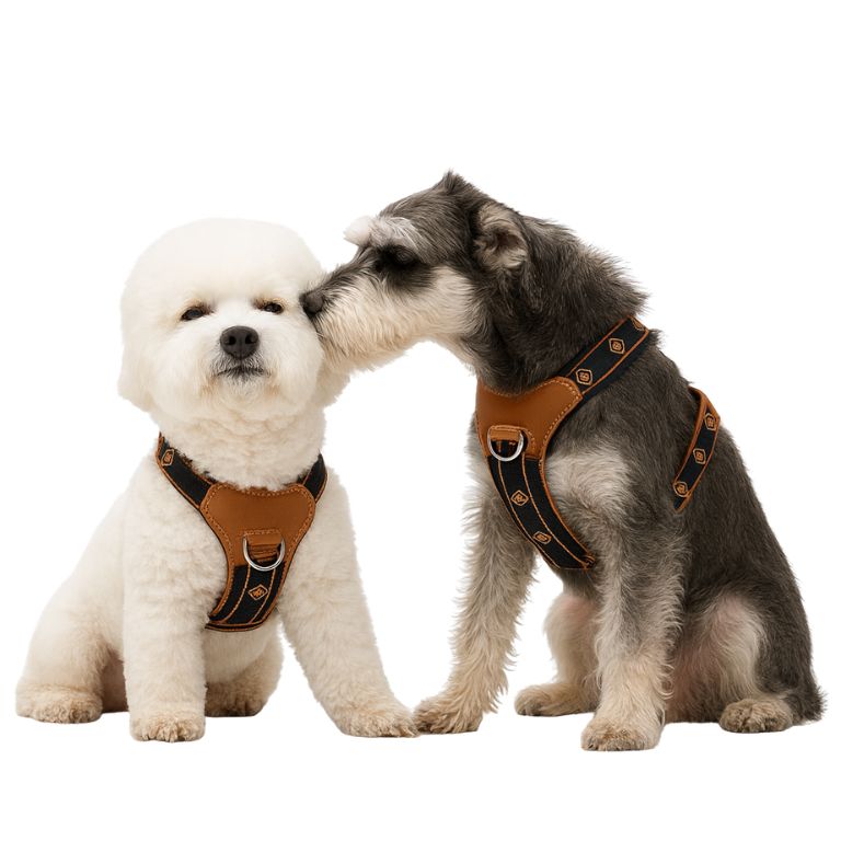 harnais chien attache dorsale