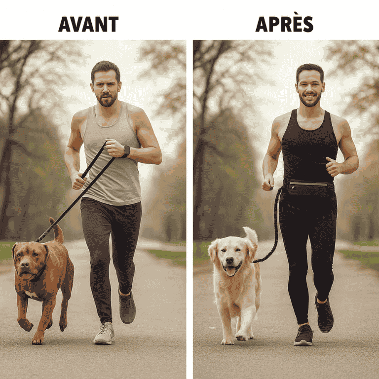 Hands Free Dog Leash for Running Walking Reflective Leash with Waist Bag Retractable Elastic Belt Dog Traction Rope Pet Products