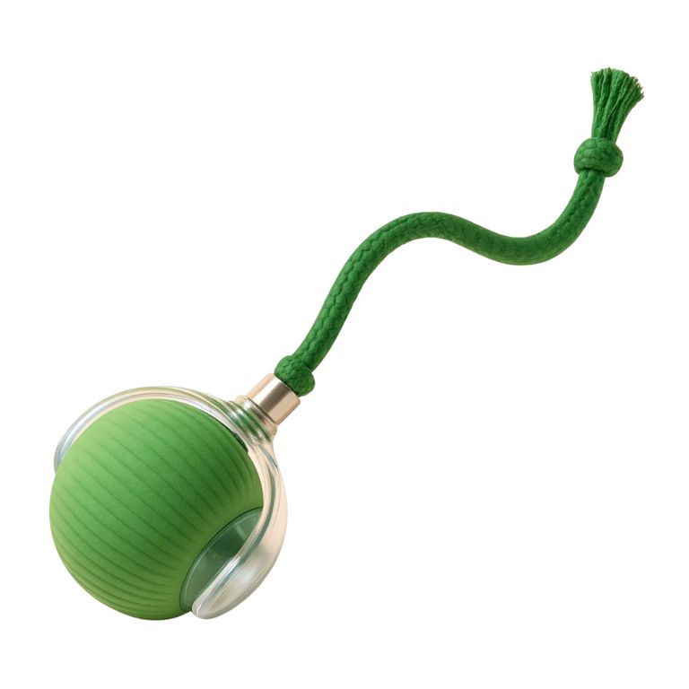 Balle pour Chien avec Corde – Jeu Résistant et Interactif