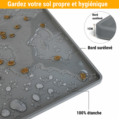 Tapis d'Alimentation en Silicone Imperméable