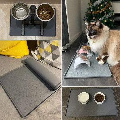 Tapis d'Alimentation en Silicone Imperméable