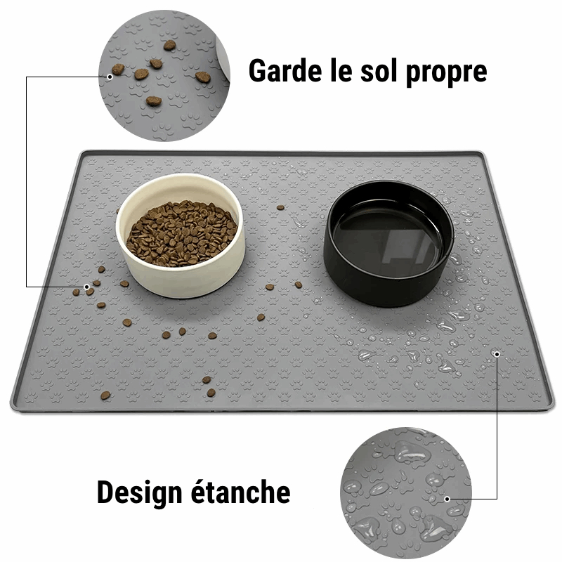 Tapis d'Alimentation en Silicone Imperméable