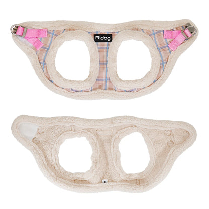 Winter Warm Dog Harness Vest Soft Padded Pet Chihuahua Puppy Harness Leash Set Adjustable For Small Medium Dogs French Bulldog