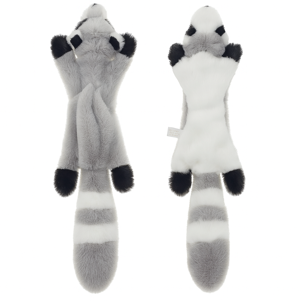 New 45cm Simulated Animal Holster No Stuffing with Squeakers Dog Chew Toy Durable Plush Crinkle Pet Squeak Toys Pet Supplies