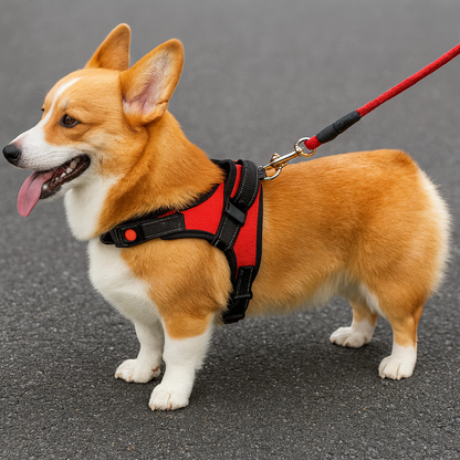 Saddle Dog Harness Reflective Adjustable Pet Harness No Pull Walking Training Small Medium Large Big Dogs Chest Strap Product