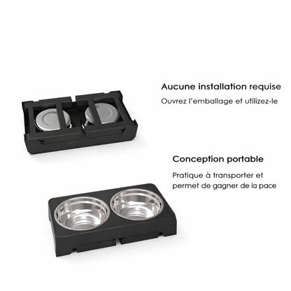 gamelles chien surélevées