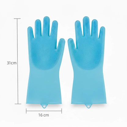Gants de Toilettage pour Chien – Massage, Bain et Anti-Poils