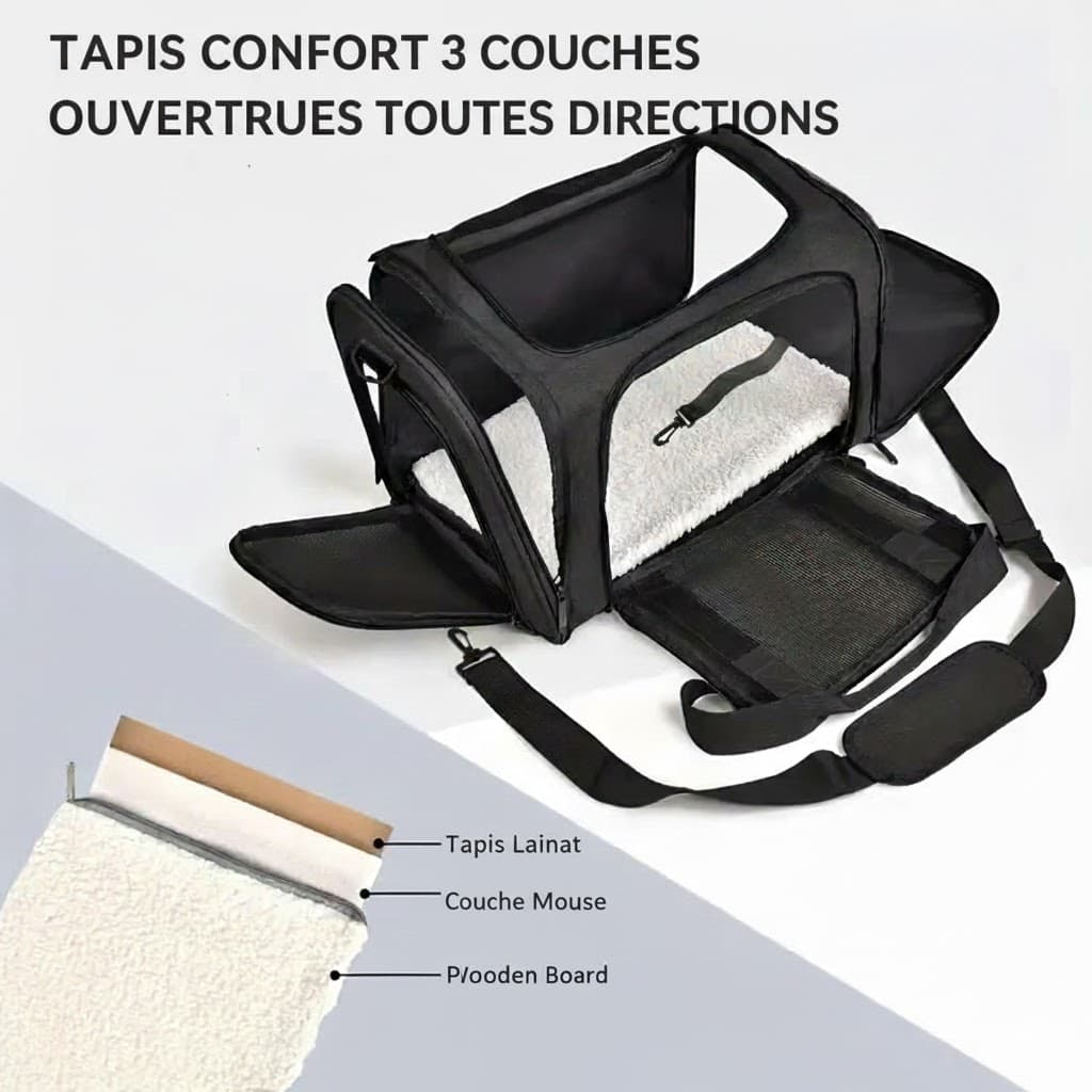 sac transport chien avion